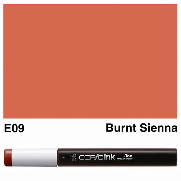 Copic Ink E09 - Burnt Sienna 12ml*