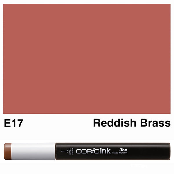 Copic Ink E17 - Reddish Brass 12ml*