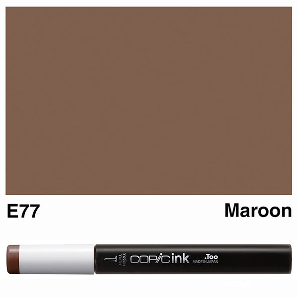 Copic Ink E77 - Maroon 12ml*