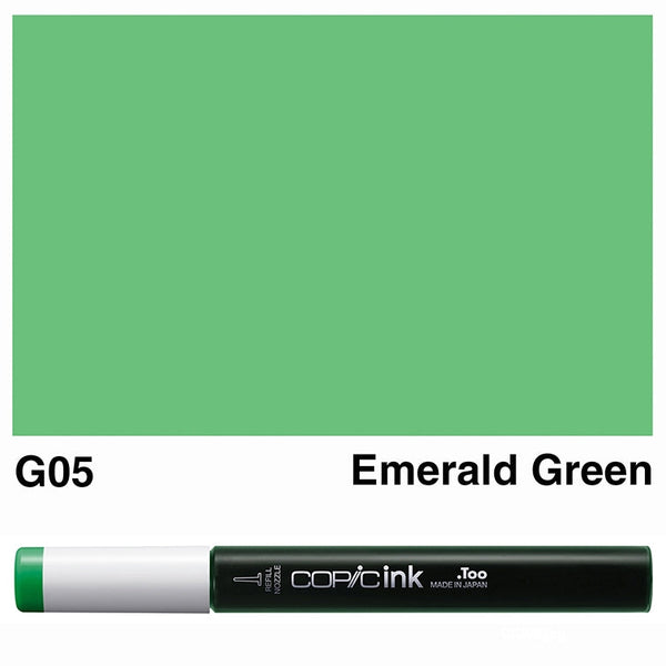 Copic Ink G05 - Emerald Green 12ml