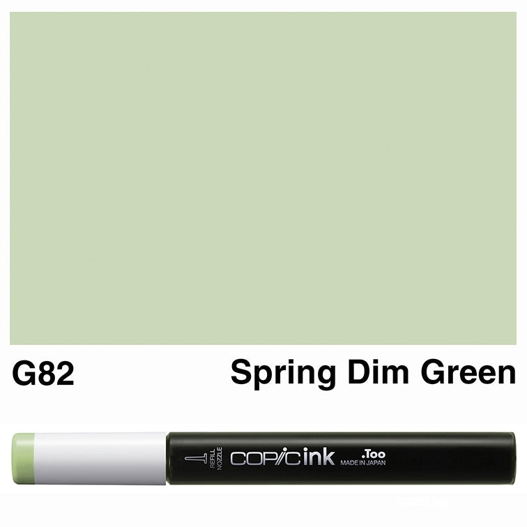 Copic Ink G82 - Spring Dim Green 12ml