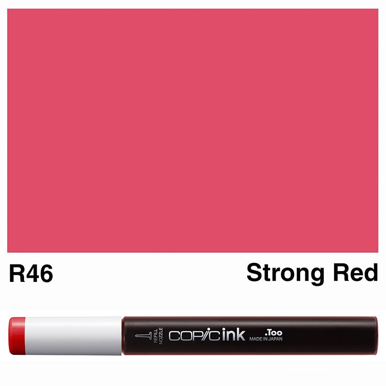 Copic Ink R46 - Strong Red 12ml*