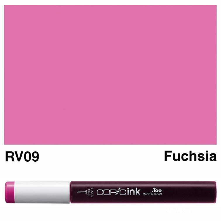 Copic Ink RV09 - Fuchsia 12ml*