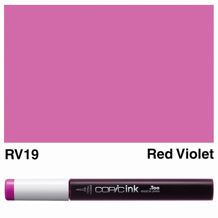 Copic Ink RV19 - Red Violet 12ml*