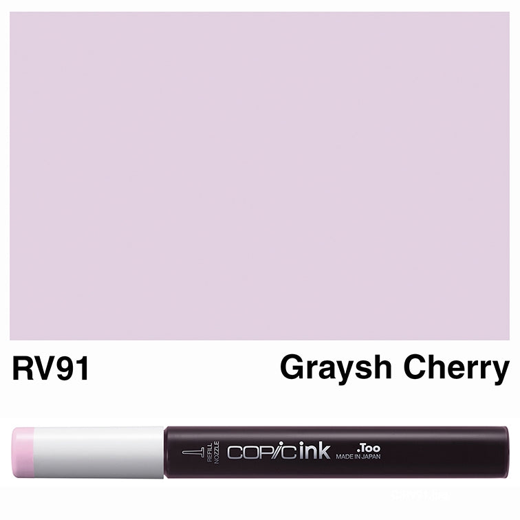 Copic Ink RV91 - Graysh Cherry 12ml