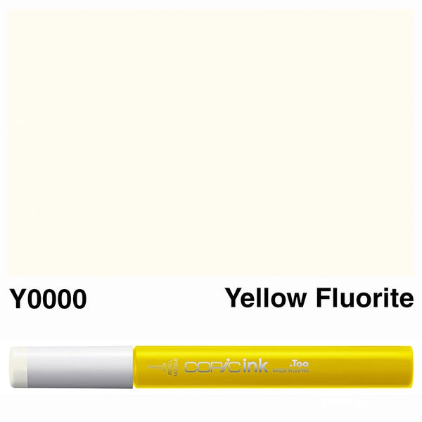 Copic Ink Y0000 - Yellow Fluorite 12ml*