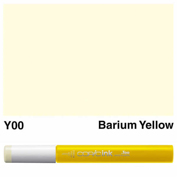 Copic Ink Y00 - Barium Yellow 12ml