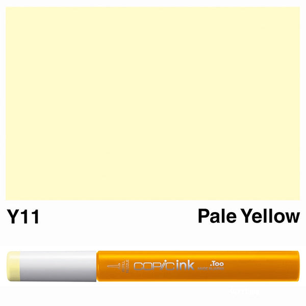 Copic Ink Y11 - Pale Yellow 12ml*