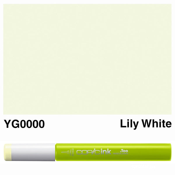 Copic Ink YG0000 - Lily White 12ml*