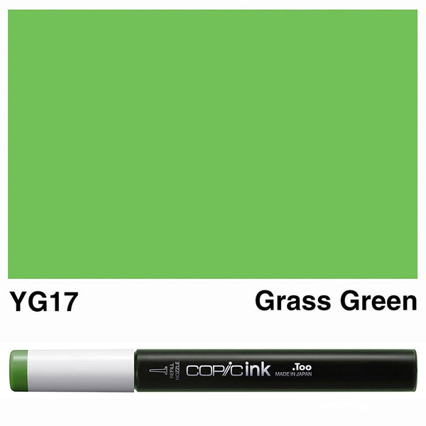 Copic Ink YG17 - Grass Green 12ml