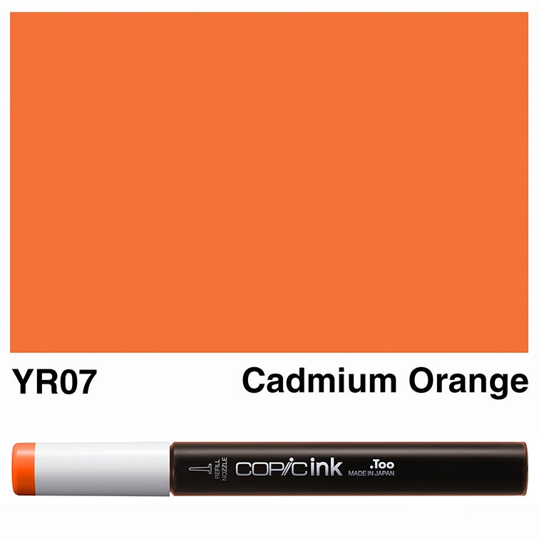 Copic Ink YR07 - Cadmium Orange 12ml