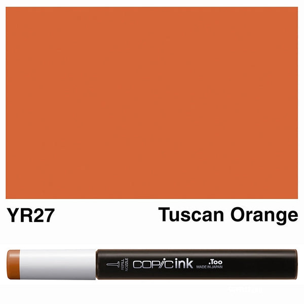 Copic Ink YR27 - Tuscan Orange 12ml*