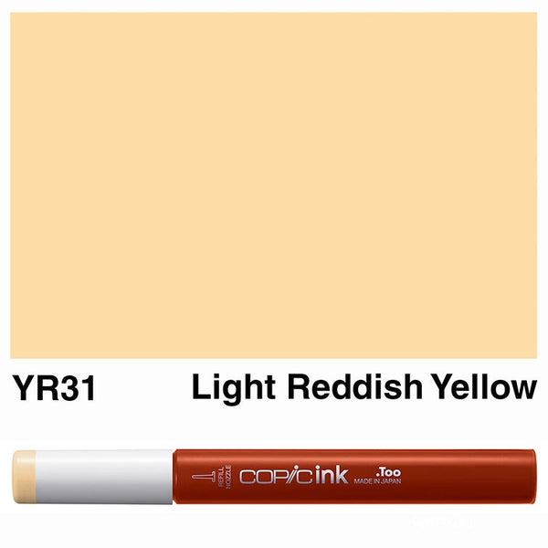 Copic Ink YR31 - Light Reddish Yellow 12ml*