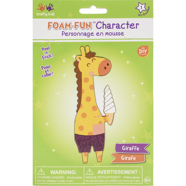 Multicraft Imports - DIY Foam-Fun Kit - Giraffe*