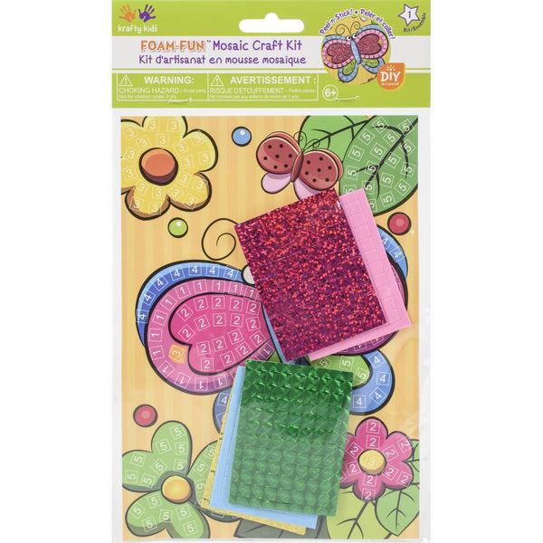 Multicraft Imports - DIY Mosaic Foam Kit - Butterfly*