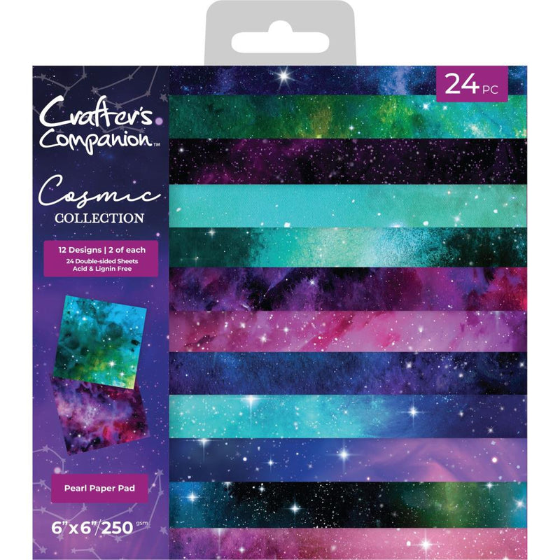 Crafter's Companion Cosmic Paper Pad 6"X6"*