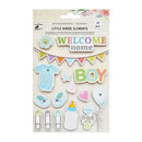 Little Birdie Welcome Home Embellishment 6 pack  Baby Boy*