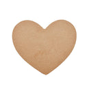 Little Birdie MDF Wood Coaster 5.5mm Thickness Heart 8"X8"*