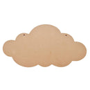 Little Birdie MDF Name Board Cloud 15.7"X7.8" 15.7"X7.8"