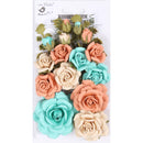 Little Birdie Annis Paper Flowers 21/Pkg Sun & Rain*