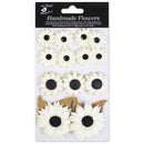 Little Birdie Sunny Flora Paper Flowers 13/Pkg Ivory Pearl*