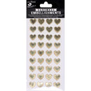 Little Birdie Sticker Sheet 36/Pkg Golden Hearts*