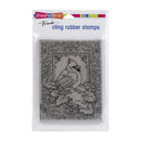 Stampendous Cling Stamp - Cardinal Frame*