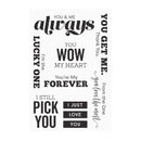 My Favorite Things Clear Stamps 4"x 6" - Straight From The Heart*