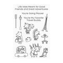My Favorite Things Clear Stamps 4"x 6" - Travel Buddies*