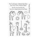 My Favorite Things Clear Stamps 4"x 6" - Joyful Giraffes*