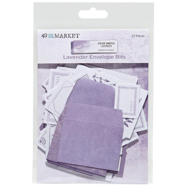 49 And Market Colour Swatch: Lavender Envelope Bits