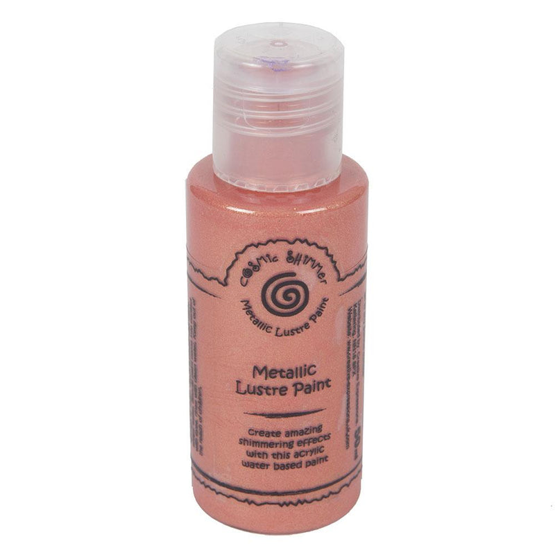 Cosmic Shimmer Metallic Lustre Paint - Coral 50ml*