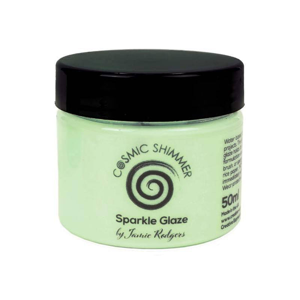 Cosmic Shimmer Sparkle Glaze 50ml By Jamie Rodgers - Sweet Honeydew*