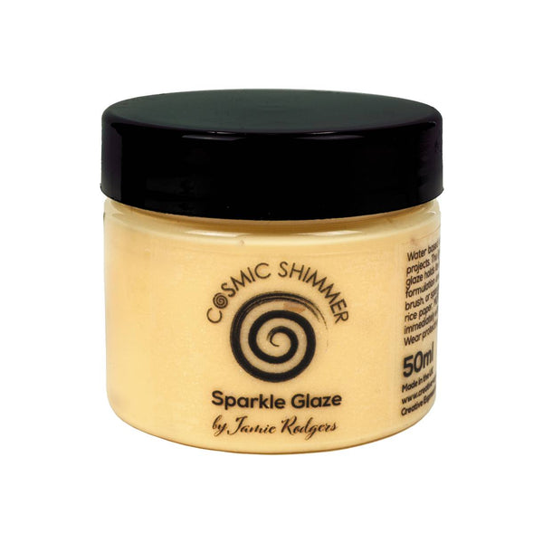 Cosmic Shimmer Sparkle Glaze 50ml By Jamie Rodgers - Sunlit Glimmer*