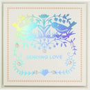 Spellbinders Glimmer Hot Foil Plate - Birds Forever*