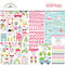 Doodlebug Essentials Page Kit 12"X12" Candy Cane Lane*