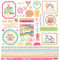 Doodlebug Cardstock Stickers 12/Pkg This & That, Hello Again