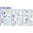 Doodlebug Mini Icons Stickers 3/Sheets Snow Much Fun*