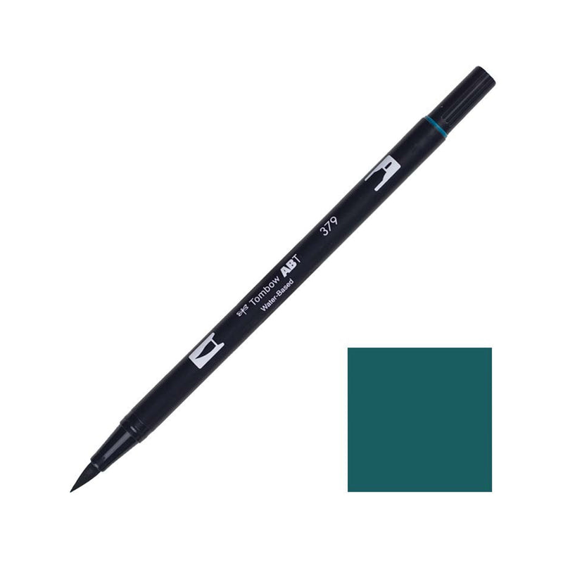 Tombow - Dual Brush Pen - 379 Jade Green