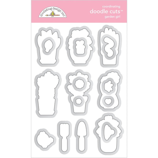 Doodlebug Doodle Cuts Dies - Garden Girl*