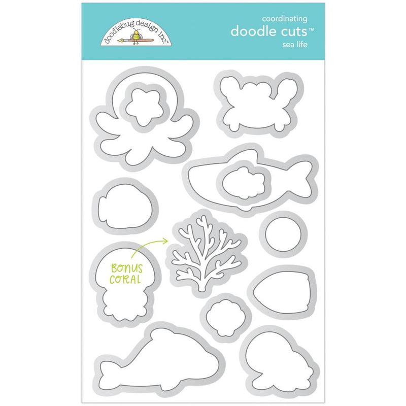 Doodlebug Doodle Cuts Dies - Sea Life*