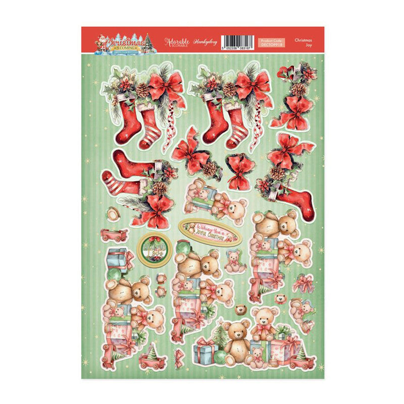 Hunkydory Christmas Joy Decoupage Topper Sheet – CraftOnline