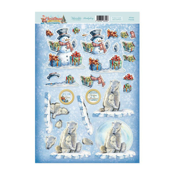 Hunkydory Winter Friends Decoupage Topper Sheet*