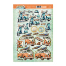 Hunkydory Enjoy Your Trip Decoupage Topper Sheet