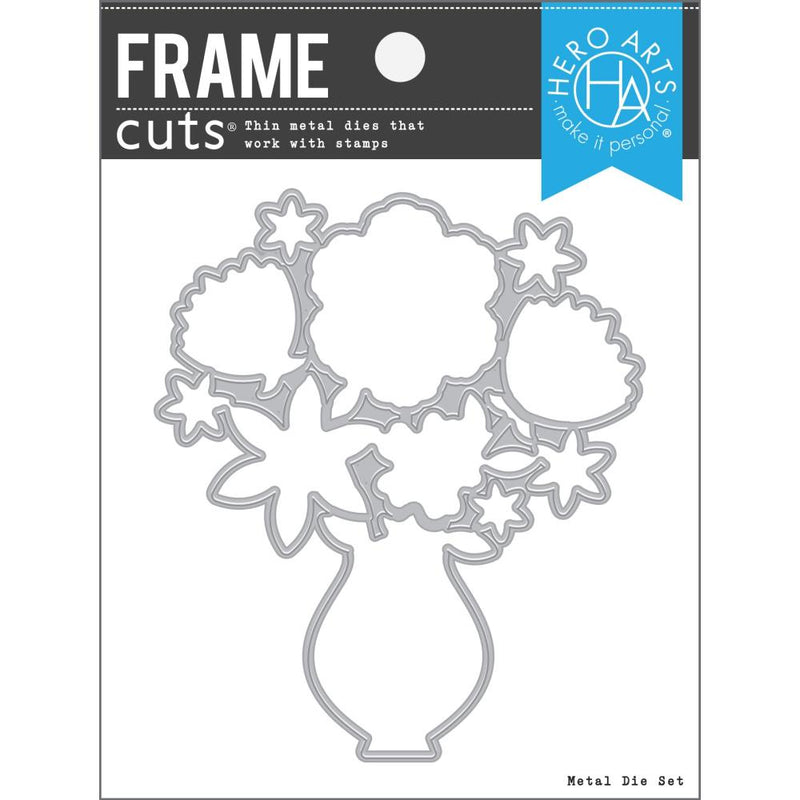 Hero Arts Frame Cuts Dies - Flowers In A Vase*