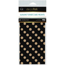 Deco Foil Kraft Toner Sheets 4"x 9" 4 pack - Reverse Polka*