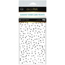 Deco Foil White Toner Sheets 4"X9" 6 pack - Dainty Hearts*