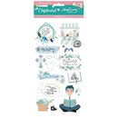 Stamperia Adhesive Chipboard 6"X12" 16 pack - Mi Primera Ilusion Nino X Johanna Rivero