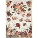 Stamperia Rice Paper Sheet A4 - Flowers, Our Way*