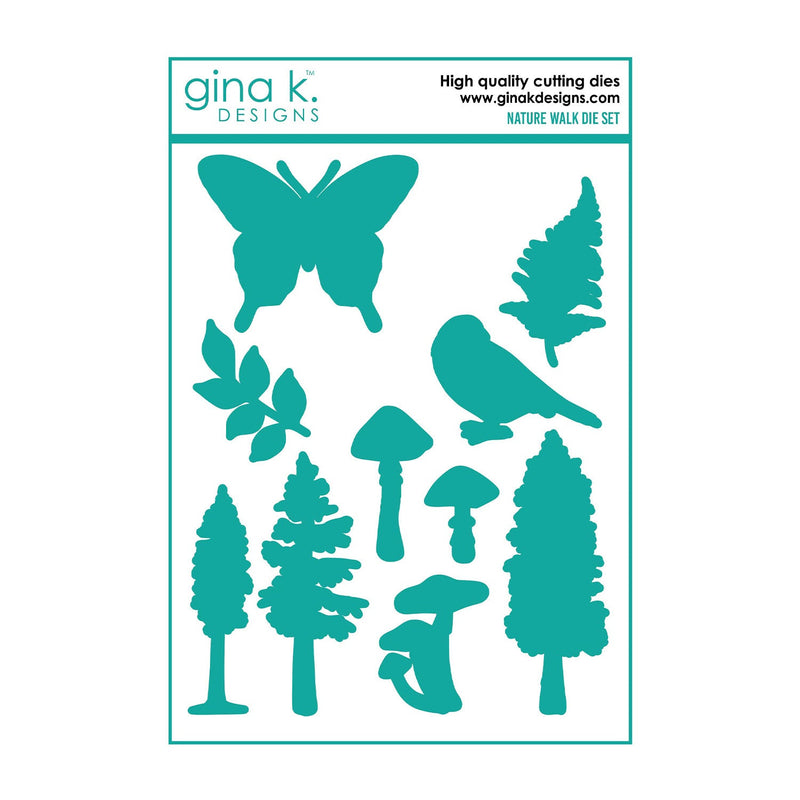 Gina K Designs Die Set - Nature Walk